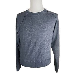 Tasc Mens Long Sleeve Slim Athletic Stretch Sweater Heather Gray Size Medium